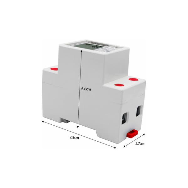 Energimåler, strømforbruksmonitor, 5-80A 220V 50Hz-