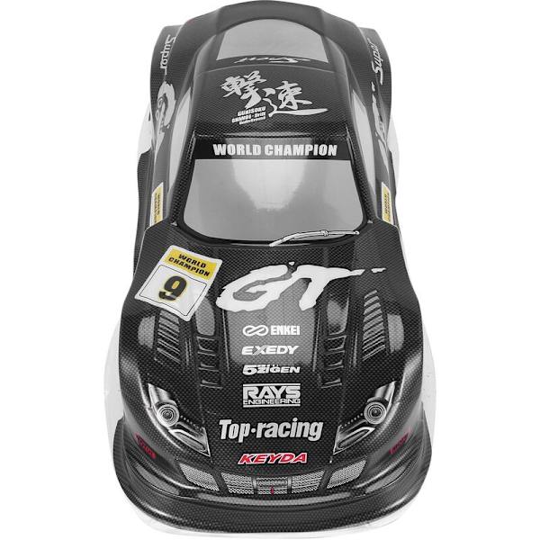 RC 1:10 Flatbed Racing Car On-Road Drift Car PVC 190MM GT Karosseri för / / / / Sakura 94122 94123 D3 D4 R31