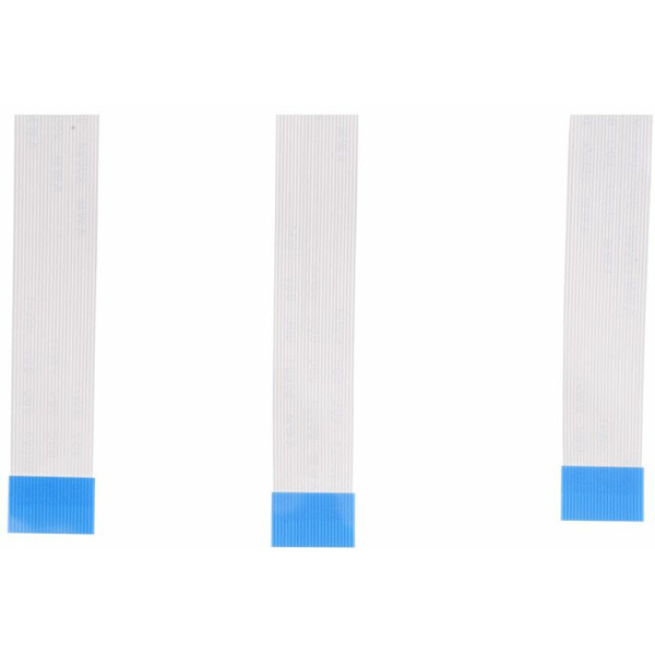 3 st 0,5 mm pitch 200 mm längd flexibla platta kablar 24 stift