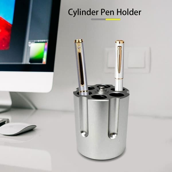 Cylinder Holder Blyantholder med 6 Slots Blyantholder Blyantholder