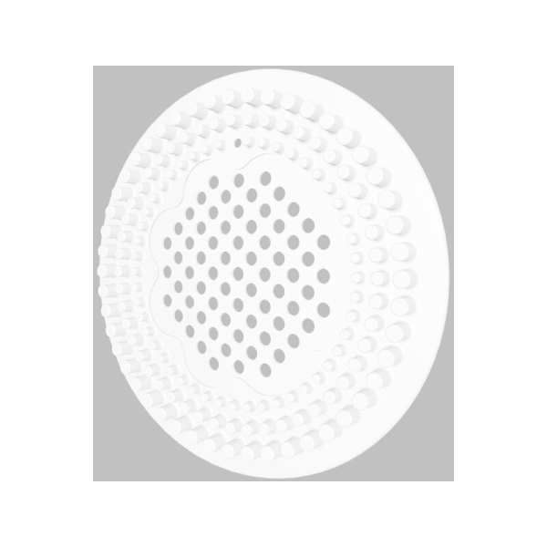 Kitchen Sink Filter, Pool Sewer Hair Filter, Anti-Block and Odor Resistant Pressure Floor Drain Cover for Bathroom (White)