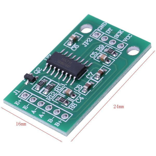 5 stycken H X 711 Dubbelkanal Lastcell 24 Bit Precision A/D Trycksensormodul