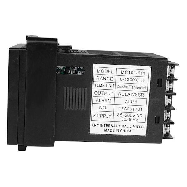 MC101 Digitalt display temperaturregulator Celsius/Fahrenheit-moduser sensorinngangstransduserutgang