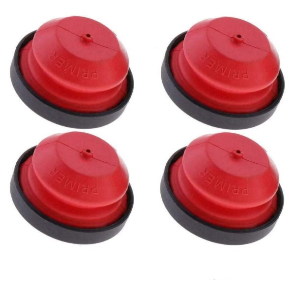 Snöslunga Primer Bulb Universal Yard Machine Snöslunga Bulb Ersätter, Snöplog Tillbehör，Tecumseh 570682A AV520 HMSK100 HMSK105（4 stycken）