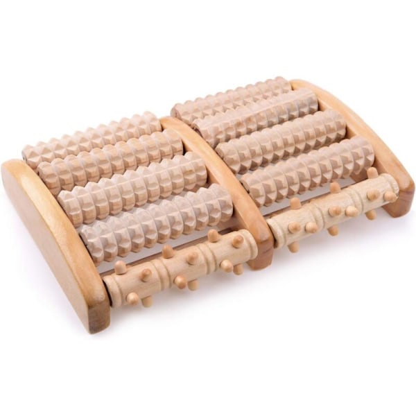 Foot Roller, Foot Massager for Plantar Fasciitis, Wooden Muscle Roller, Heel and Foot Arch Pain Relief