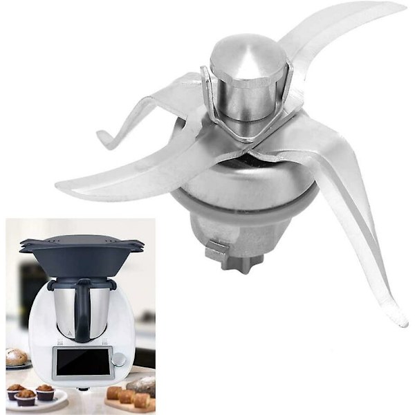 Vorwerk Thermomix TM21 Bladbytetillbehör i Rostfritt Stål Hög Kvalitet Super Hållbart Blender Enkel Installation och Byte A