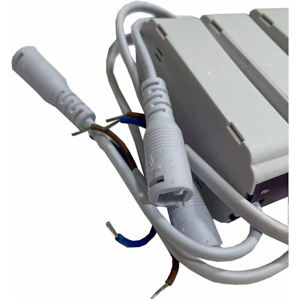 Pack x3 Transformatordrivr 18W-24W DC, multispänningsingång 85-265V Ac 50/60Hz, utgång 36-72 Vdc 240-260 mA. Giltig för att ersätta downlights och andra LE
