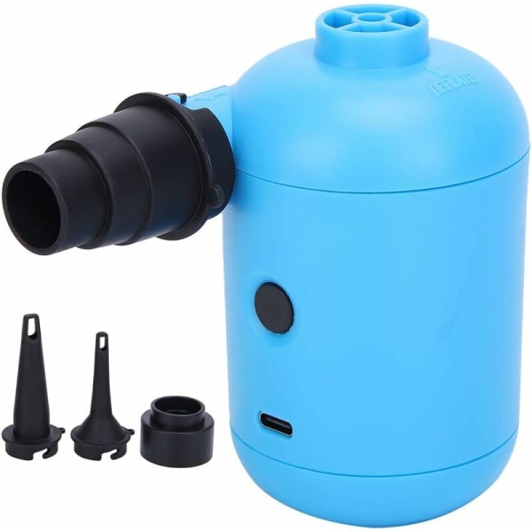 Keenso Elektrisk Luftpumpe, HT-426 USB Elektrisk Luftpumpe Universal 5V DC Bærbar Luftkompressor Pumpe Bærbar Luftpumpe Kit til Oppustelig Sofa Seng til Oppustelig Båd