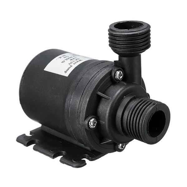DC 12V Borstlös Nedsänkbar Vattenpump 800L/H 5.5M för Fontän Simbassäng Solcirkulationssystem Vattencirkulationssystem