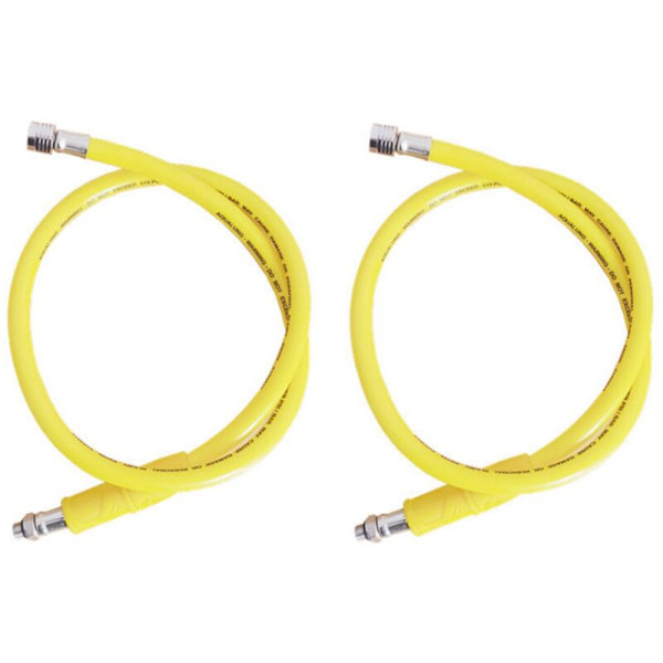 2X Dykkeutstyr Regulator Mediumtrykkslange BCD Pusting 2. Måler