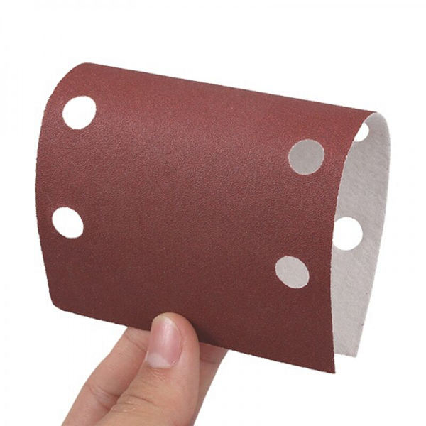 30 kpl hiomapapereita, hiekkapaperi tarranauha hiomalevy 95X185 mm rei'itetty 8 reikää karkeudet 80/120/180 sopii levyyn