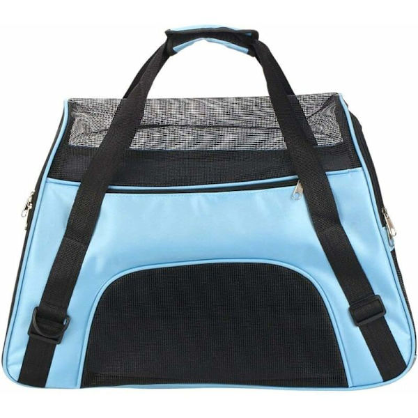 Hunde Transport Taske Kat Bil Transport Taske Dyr Transport Taske 52 x 27 x 32 Centimeter (Blå)-