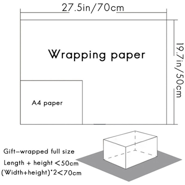 Inslagningpapper, set med 6 husdjur födelsedagsfest festival semester inslagning papper, inslagning papper
