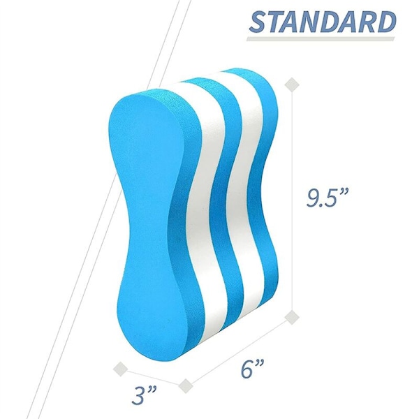 Træningshjælpemiddel til svømning - Pull Buoy Benflyde, Ben- og Hofteunderstøttelse til Voksne, Børn Begyndere, Svømningsskud