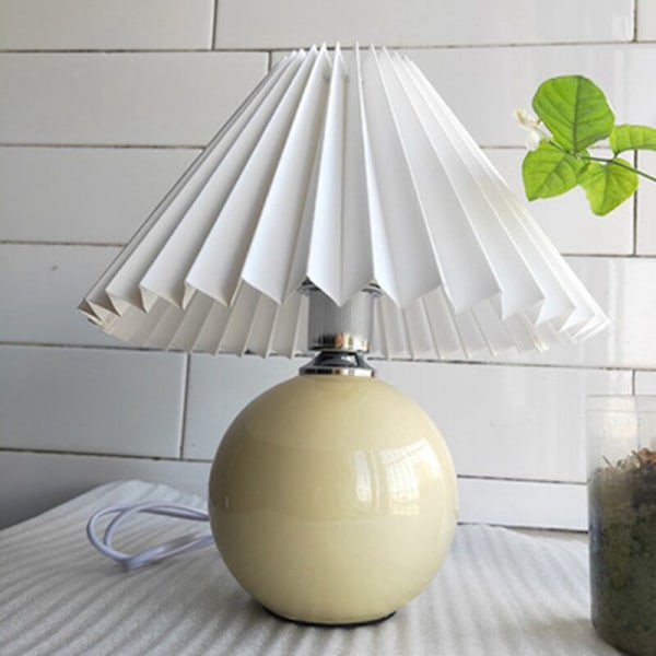 2 st. Plisserade Lampskärmar Bordlampa Golvlampor Japansk Stil Plisserad Kreativ -A