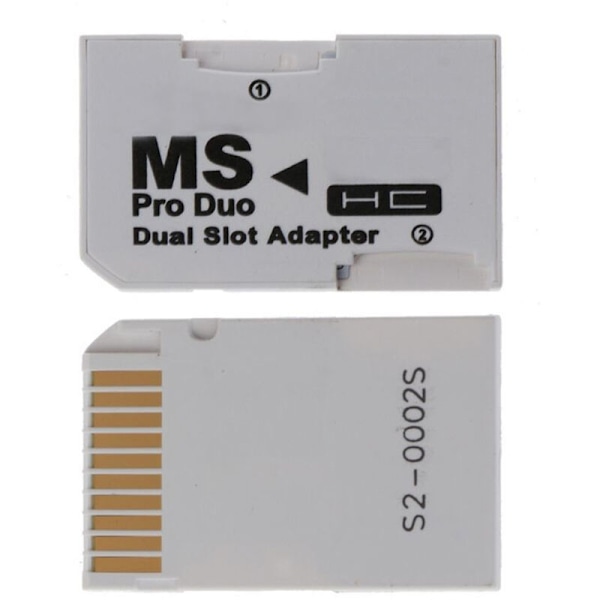 Kortlæser SD TF-kortadapter til Pro Single Dual Slots til PSP-controller til PSP-kort