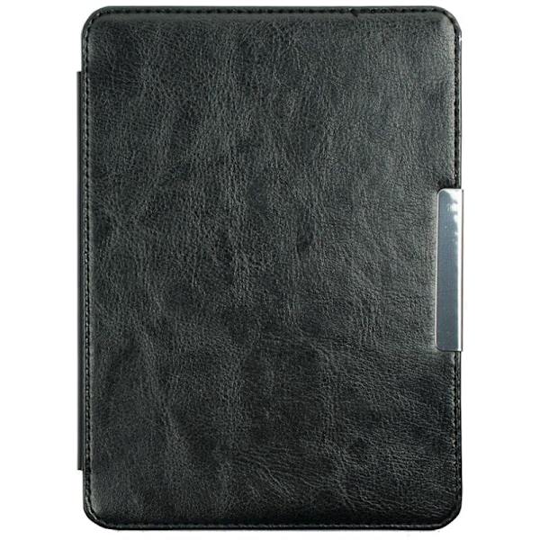 Tablet Shell Case til E-reader Case Ultra-tynd Magnetisk Læder Cover Auto-magnetisk Hard Shell til GLO HD 6.0 tommer E-reader (Sort)
