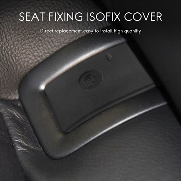 6X Bil Bagtil Børnesæde ISOFix Betræk til 3 Serie F35 F30 F31 F20 F22 F80 M3 F34 X1 E84 E90 E87 52207319686