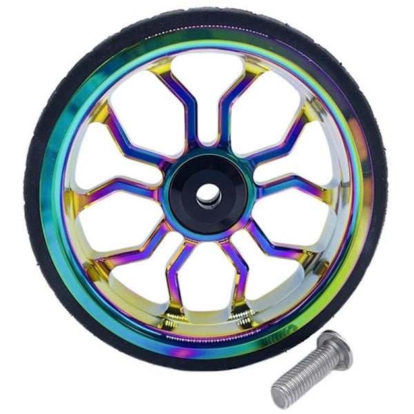 Taitettava pyörä Easy Wheel CNC alumiiniseos Easy Wheel Brompton taitettavaan pyörään Parannettu leveä monivärinen
