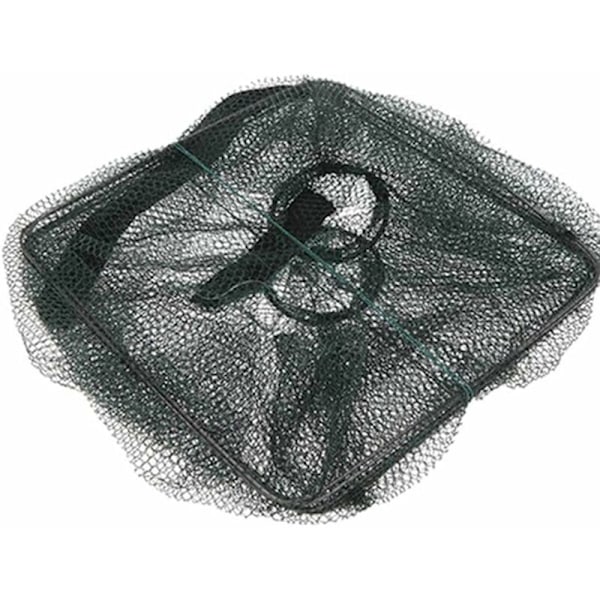 Fiskenet, Foldbart Fiskenet med Lynlås, Bærbar Reje- og Krebsfælde, Krabbe- og Karpefiskenet, Net til Damme