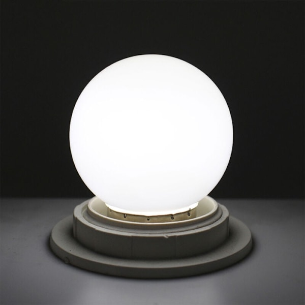 E27 Led -lamput - E27 1w Pe Frost Led Globe Colore Valkoinen/Punainen/Vihreä/Sininen/Keltainen Lamppu 220v -1kpl(Valkoinen)