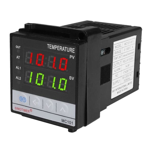 MC101 Digitalt display temperaturregulator Celsius/Fahrenheit tilstande sensorindgang transducerudgang