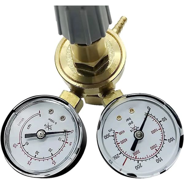 Vector Welding Universal Tryckreducer för Argon CO² Helium W Skyddsgascylinder 21.8 x 1/14\"