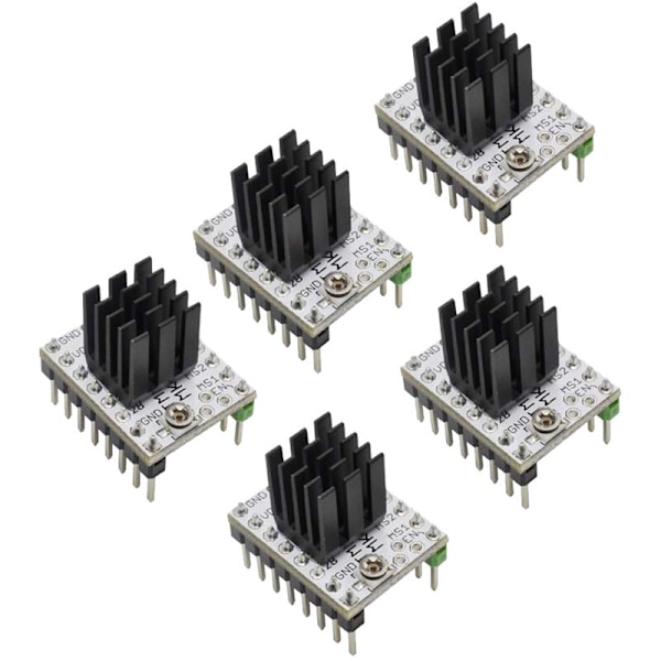 5 stk 3D-skriver 2208 TMC2208 Stepper Motor Driver V2.0 StepStick Ultra Stille Kompatibel med for MKS SGen L Gen L