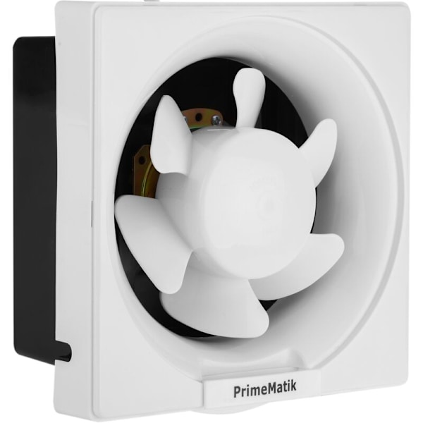 Ventilator, Luftudsug 195x195 mm, uden dæksel med anti-tilbagegangssystem, til toilet køkken garage