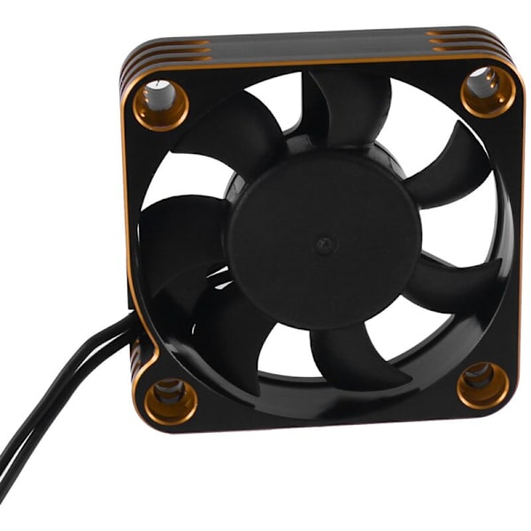 RC-fläkt 50 mm värmeavledning kylning för 1/10 1/8 borstlös motor bildelar, guld