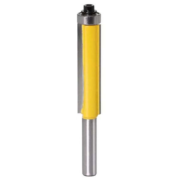 Snickareverktyg Extra Lång Fräs Skärfräs Rak Bit-76.2mm, med 8mm Handtag (8mmx1/2 Tumx63mm)