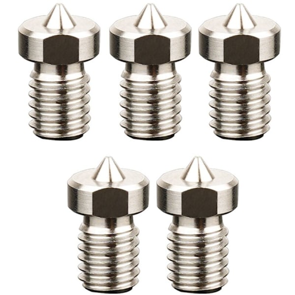 5 stk 0,3 mm/1,75 mm Titanium Legering Dyser Ekstruder Print Hoved til 3D Printere Motor Koblinger