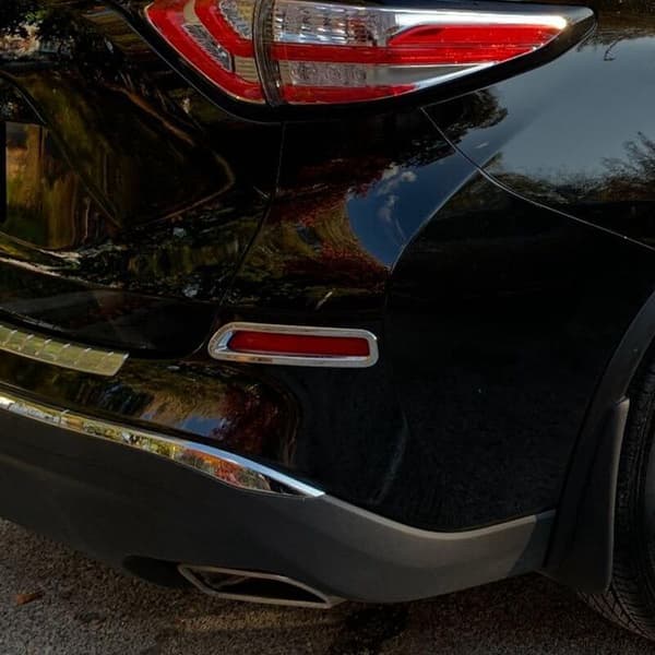 Passer til 2015 2016 2017 2018 2019 Chrome Bakre Tåkelys Lampe Deksel Trim Abs
