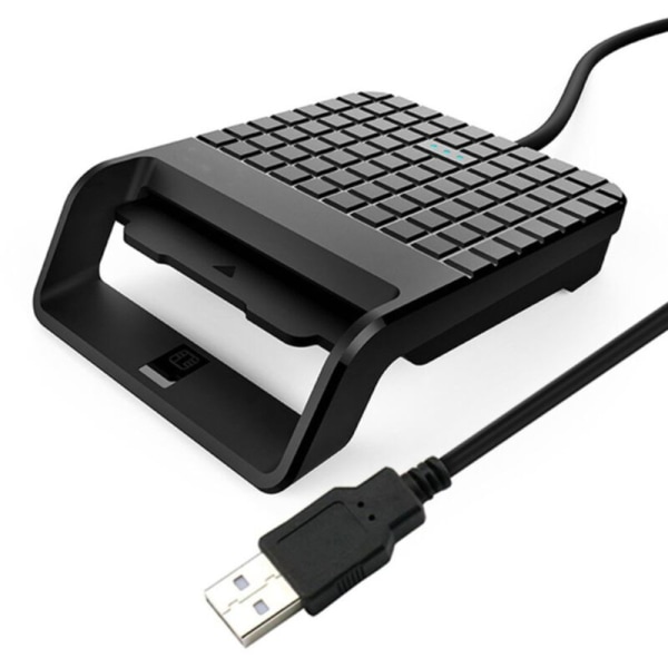 Universal bærbar USB-offentlig adgang Emv USB-kortlæseradapter med cd-driver til bankkort