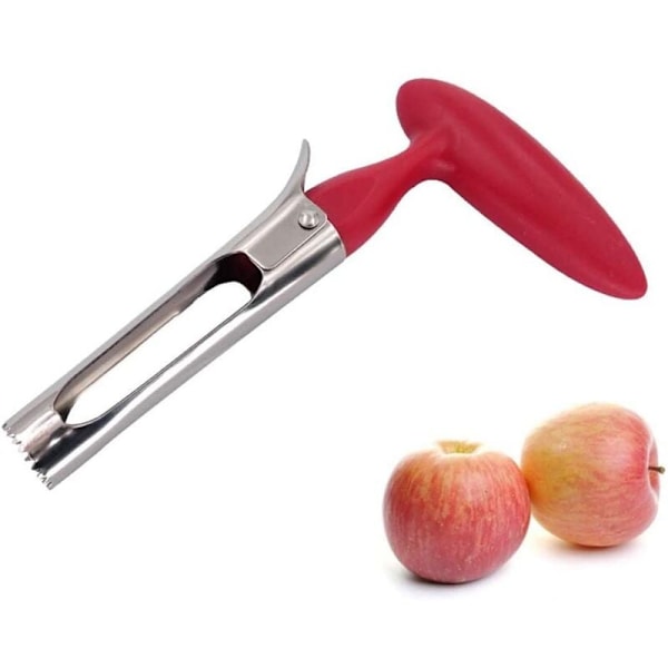 Äppelurtagare, Professionell Äppelurtagare, Rostfritt Stål Äppelskärare, Äppelkärnborr, Perfekt för Äpplen, Päron och Andra Frukter, för Hemmet och Köket