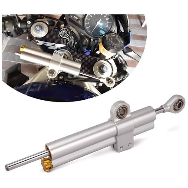 Moottoripyörän ohjausvaimennin, Universaali säädettävä ohjausvaimennin moottoripyörälle, sähköpotkulaudalle, polkupyörälle, MT07 GSXR750 K4 ZX6R TL1000R/CBR650R19-21