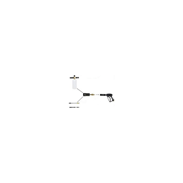 Trycktvättspistol Adapter, Trycktvättspistol Sprutmunstycke Kopplingar, Ersättning för Karcher K1 K2 K3 K4 K5 K6 K7, Nilfisk Gerni (1 Nilfisk Gerni)