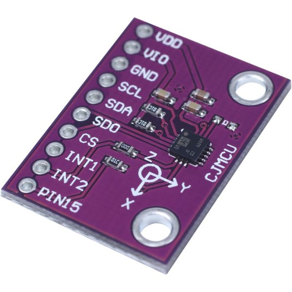 CJMCU-LSM6DS33TR 3-akselinen kiihtyvyysanturi + 3-akselinen gyroskooppi 6-akselinen inertia-anturi 6DOF-moduuli