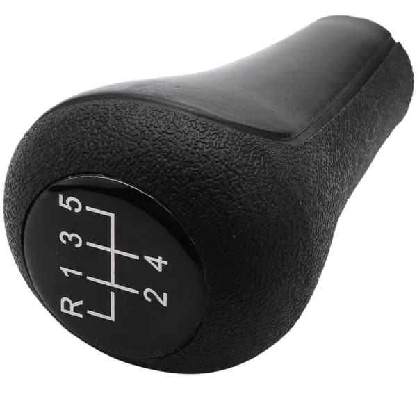 5-trins manuel plastik gearstangskifte pind hul 12 mm (sort) til 1 til 7 serie X5 E30 E36 E46 E39 E34 Z3
