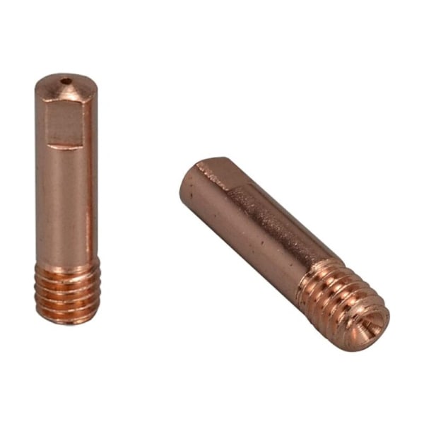 MB15 15AK MIG MAG Svejsbrænder Kontaktspidser 0,9 mm M6 og Spids Holder Diffusor og Skjold Konisk Gassdyse Skjoldkop og Brænderhals 18 stk