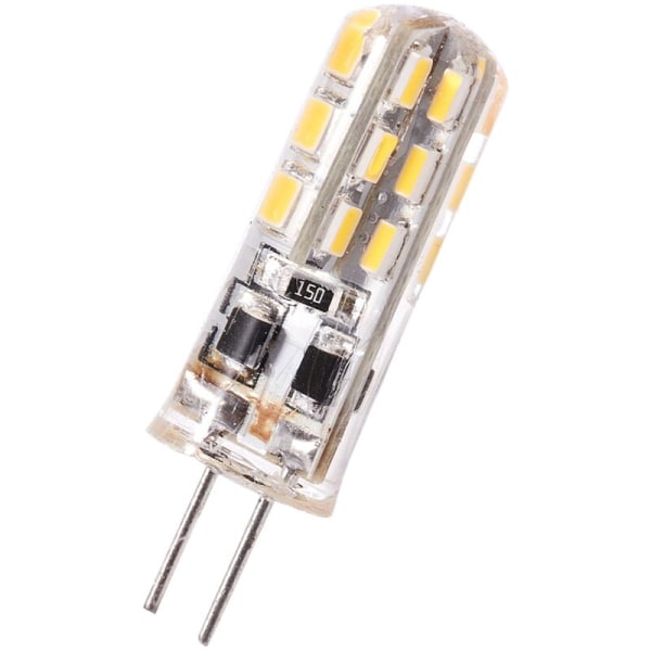 G4 LED-lamppu 1,5 W 24 SMD 3014 Lämmin valkoinen 12 V DC