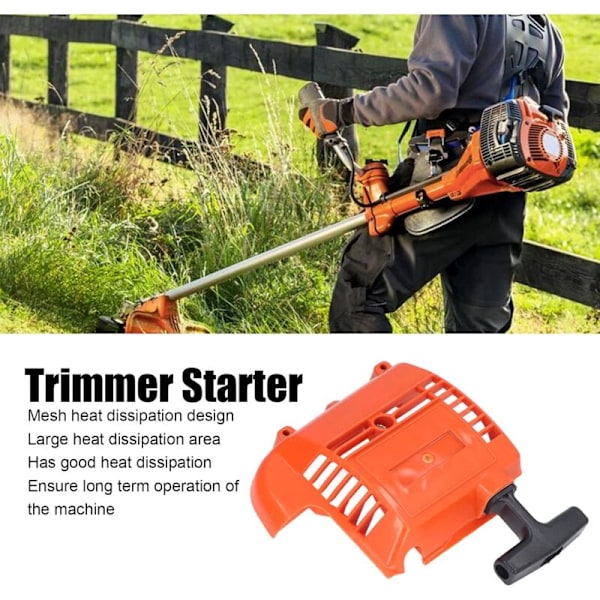 Tilbageføringsstarter, Manuel Tilbageføringsstarter, Tilbageføringsstarter, ABS Trimmer, Trækstarter Samling til 223R 322 322R 323R