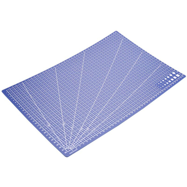 A3 / 45 x 30cm Skæremåtte Syning Måtte Skærebræt Gravering med Vendbar Design Håndlavede Værktøjer 1 stk