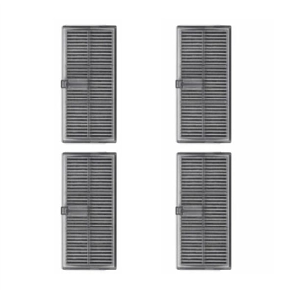 4 Vaskbare filtre til Bot X30Pro Ultra Plus Robotstøvsuger, HEPA, Reservedele