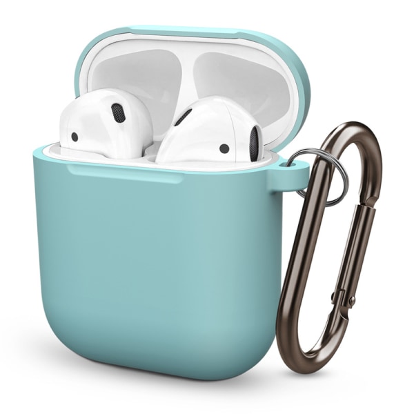 Airpods case i ett stycke dammsäker plugg lämplig för Apple mobiltelefon anti-fall Bluetooth case andra generationen