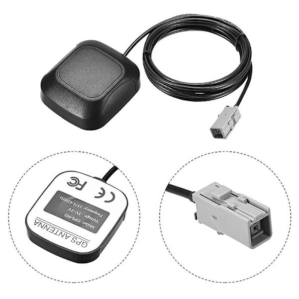 GT5-1S Bil GPS Navigation Aktiv Antenn Jack Antennkontakt Kabel För