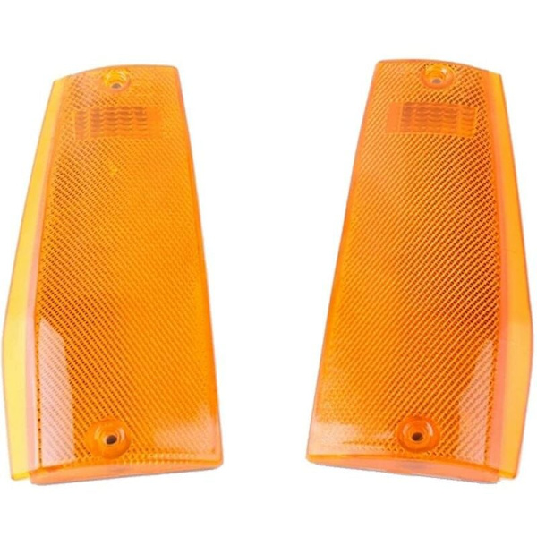 Forlygtehjørneparkeringssidemarkørlysreflektorer lampe linse skal til Xj 1984-1996