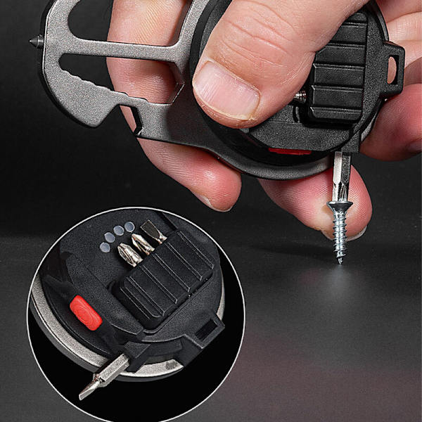 Monitoiminen avaimenperävalo USB-latauksella Mini pieni taskulamppu Ulkokäyttöön Kannettava työvalo ilman magneettia