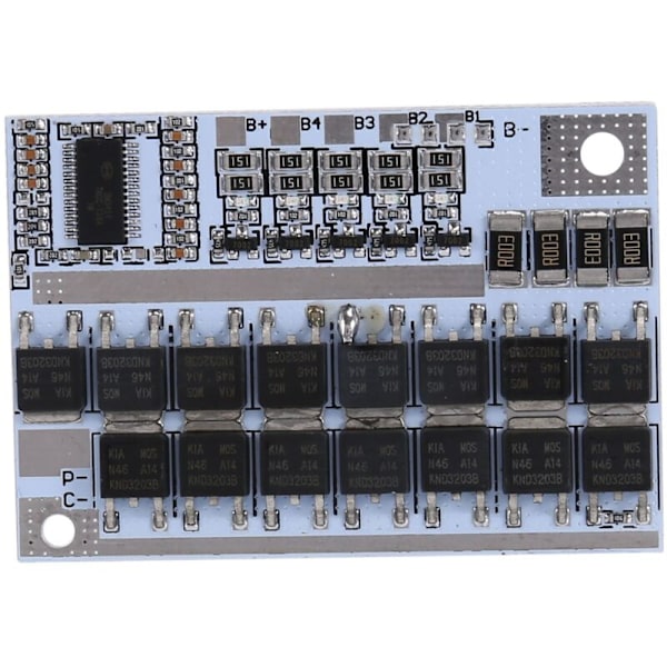 5S 12V 100A Li-Ion BMS Lithium Batteri Beskyttelseskort med Balanceopladningsmodul til Power Bank