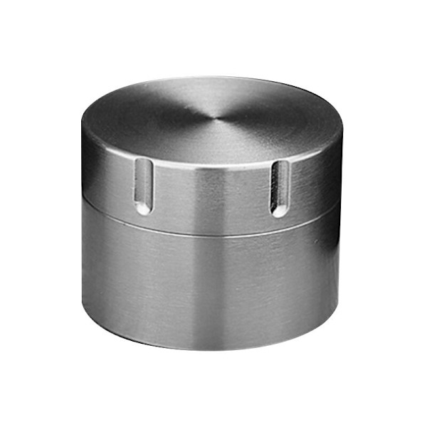 Ren Titanium Box Te-burkar Vattentät Inuti och Utanför Pillerlåda Titanium Förseglad Stuga Piller Te-låda Medium